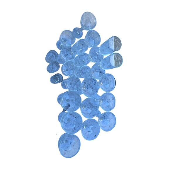 Vintage Etched Crystal Glassware Lot – Coupes & Stems - Picture 3 of 14